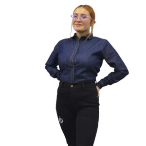 CAMISA EN JEAN 7 ONZAS DAMA Innovar Dotaciones